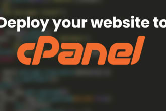 host your node,react, website to cpanel or hostinger