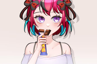 draw anime, original character, pfp or avatar