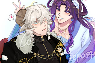 do art comission in my style