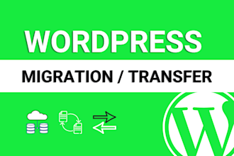 migrate your wordpress website from one host to another