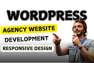 do digital marketing agency website or custom wordpress website