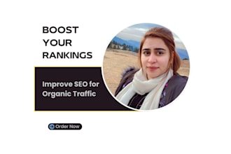 offer complete monthly SEO service, complete package for organic traffic
