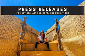 write or edit your artist or exhibition press release