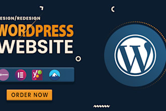 do wordpress website development and web design