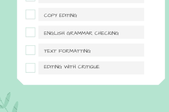 proofread, copyedit, and paraphrase your text in english