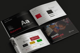 design premium logo and brand style guides