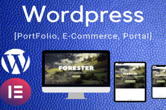 create,remake and recreate a personal portfolio,resume website, business website