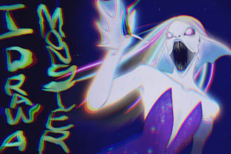 draw monsters and cryptids