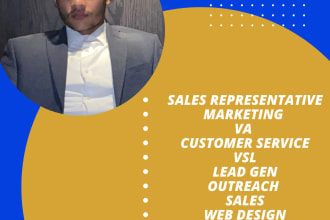 do cold calls, appointment setting and be your UK sales rep