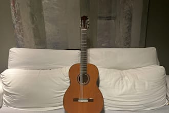 record acoustic classical nylon guitar for your song