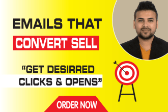 write sales email copy that converts for sure