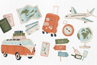 create a hand drawn illustration