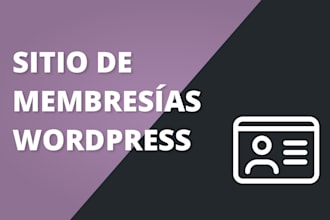 create a membership site with wordpress