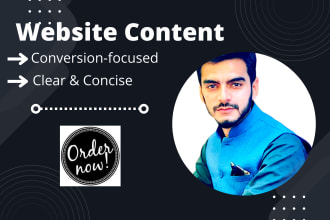 do website copywriting for your website content