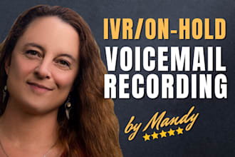 voice pro american female auto attendant, IVR phone system, voicemail greeting