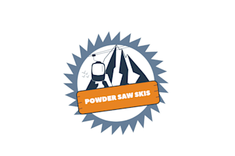 design small ski company needs hipster logo