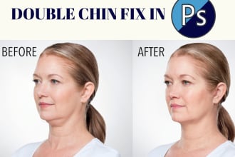 reduce body, remove double chin and reshape