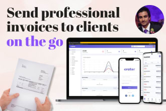 setup an invoicing app for your business to generate invoices, record payments