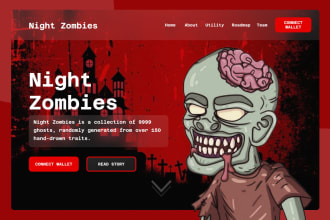 develop a killer nft minting website, mint engine, dapp