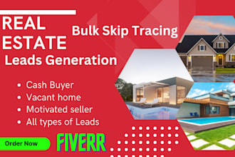 do real estate lead generation with skip tracing in bulk