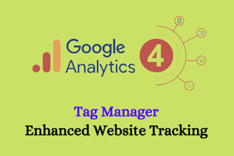 do google analytics 4 and tag manager setup with enhanced website tracking