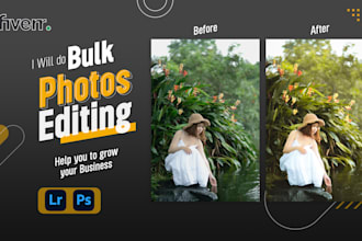 professional bulk photo editing on lightroom and photoshop