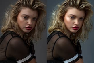 high end photo editing and retouching