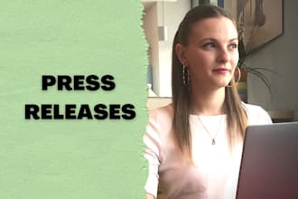 write an impactful press release