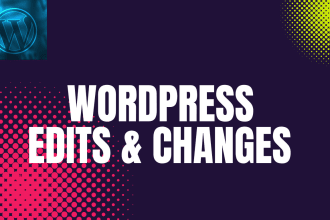 quickly edit and make changes to your wordpress website