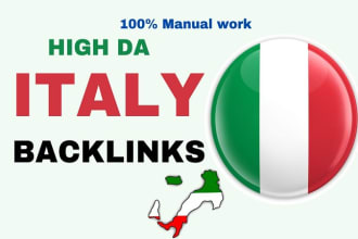 50 trust flow high authority italy dofollow backlink italian link building seo