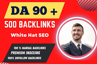 high authority manual white hat dofollow seo backlink service
