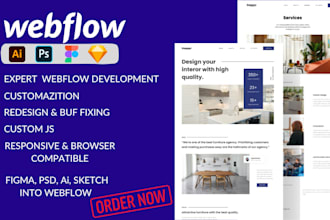 develop your website on webflow