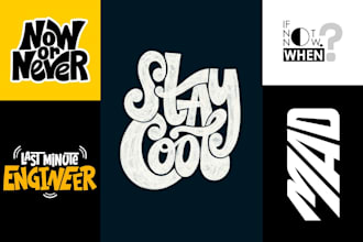 design simple word base t shirt design for only 2 dollars