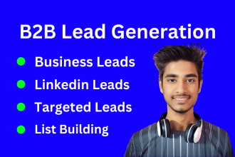 provide active b2b leads, and find your targeted contact list