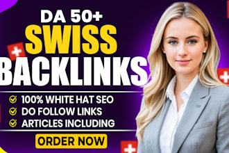 do switzerland SEO with high da swiss dofollow contextual backlinks