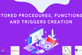 create stored procedures, functions, and triggers