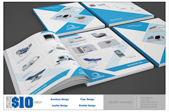 do corporate brochure, flyer and leaflet design