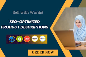 be your ecom store SEO product description writer