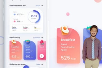 do flutter UI design, convert xd, figma to flutter UI