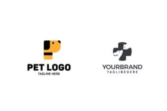 design professional line art pet,cat,dog and animal logo