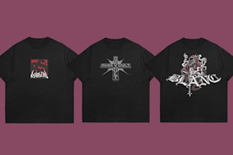 design tshirt for your streetwear brand