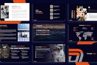 design a business powerpoint presentation template