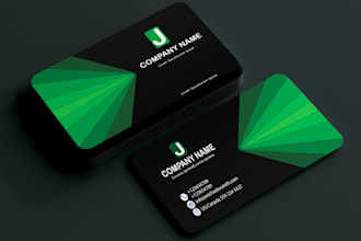 create business card design for you