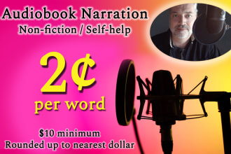 narrate your nonfiction or self help audiobook