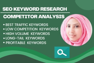 do best SEO keyword and competitor analysis for your website