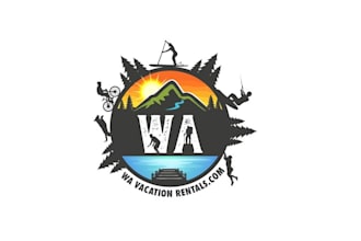do creative travel, hotel, beach, cabin and resort logo