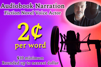 narrate your novel or story into an audiobook