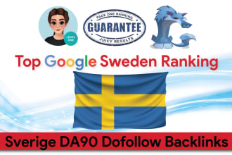 boost swedish SEO google ranking via quality da90 news sites sweden backlinks