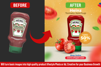 turn your basic product images into professional photoshoots