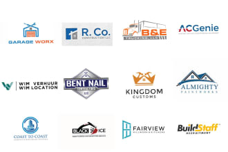 do construction mortgage property home plumbing realtor real estate logo
